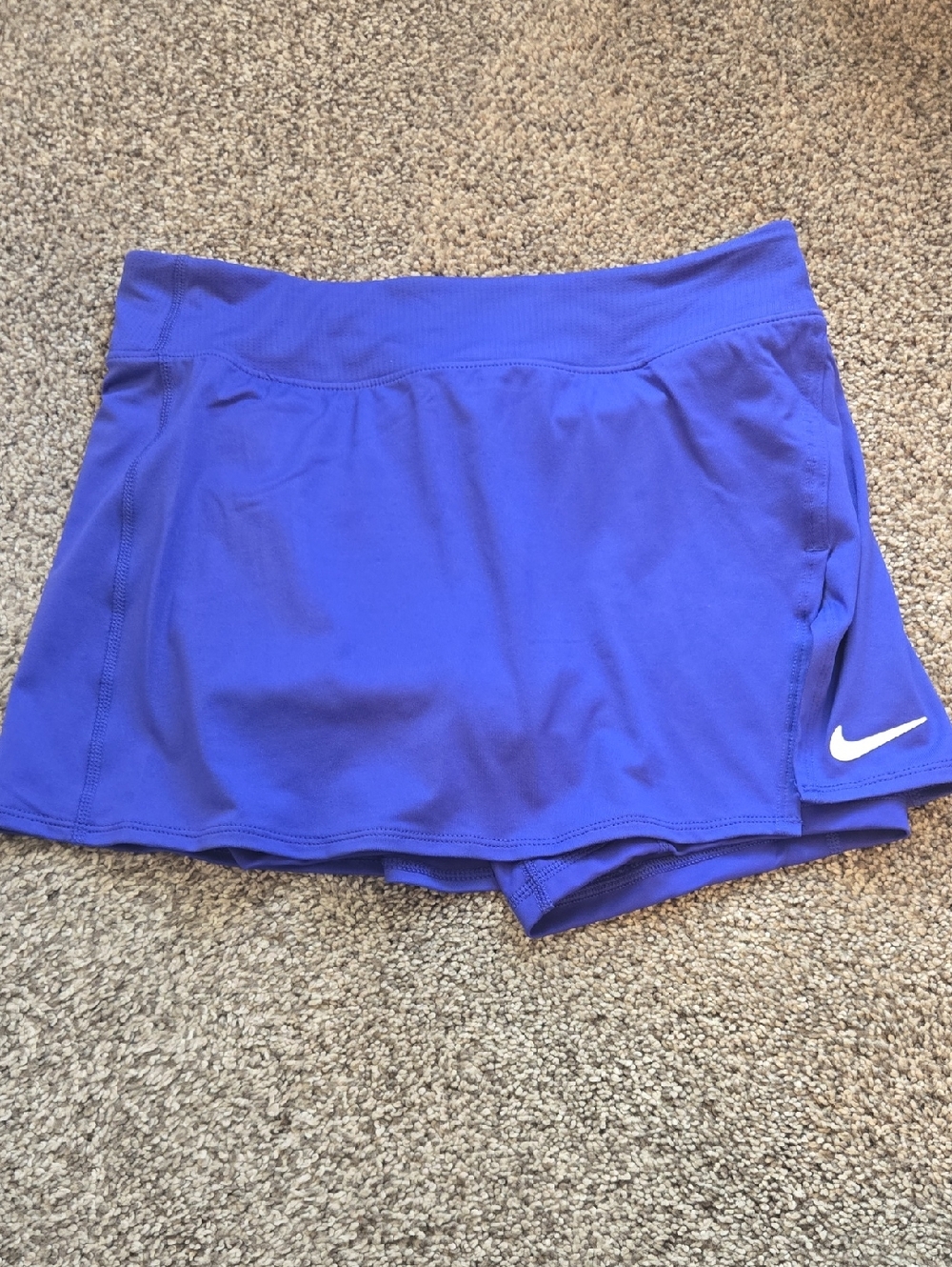 Womens Purple NIKE slim Fit Skort.